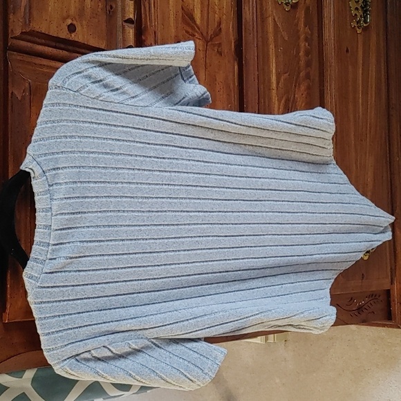 NWT Emery Rose Gray Soft Ribbed Body Suit Size 3XL - Picture 5 of 7